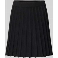 Vero Moda Ausgestellter Mini-Rock in Ripp-Optik Modell 'MARINA' in Black, Größe M von Vero Moda