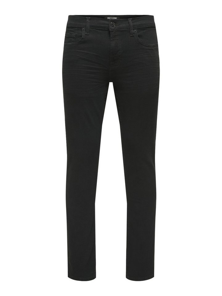 JDY Bequeme Jeans ONSLOOM SLIM BLACK 0448 PIM DNM NOO von JDY