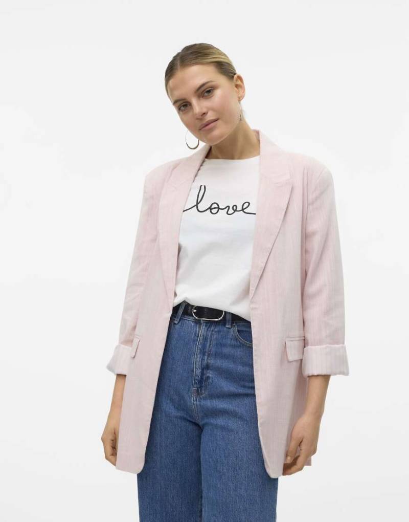 Vero Moda - Blazer in Altrosa von Vero Moda