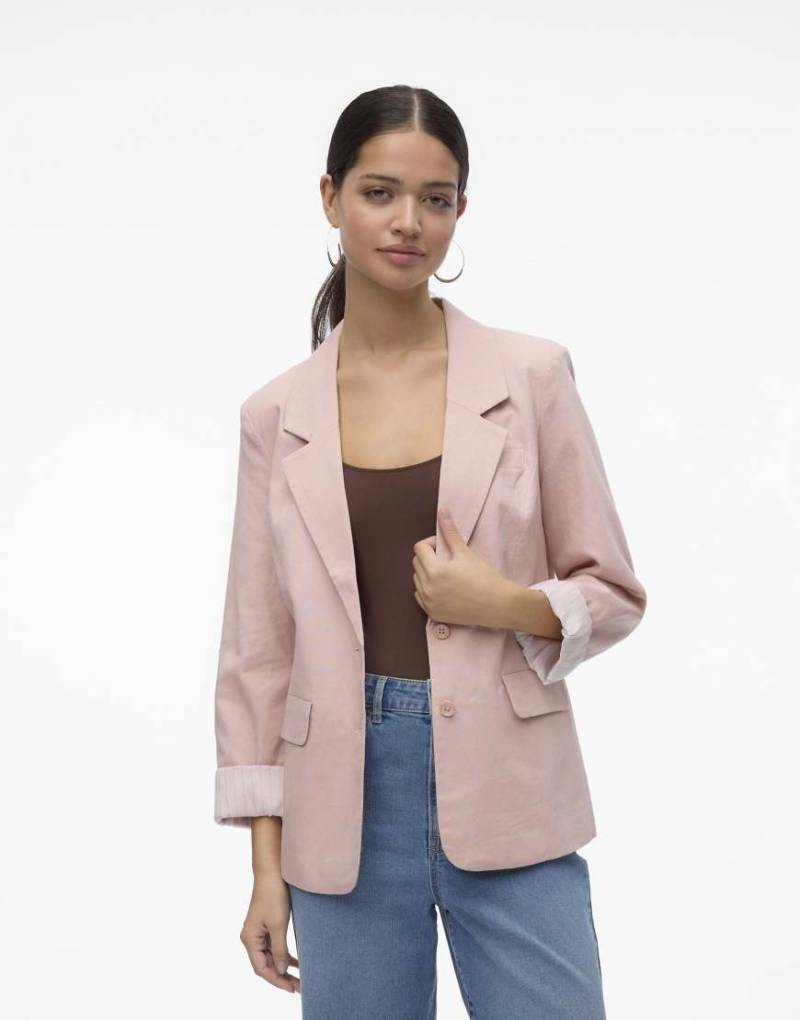 Vero Moda - Blazer in Altrosa von Vero Moda