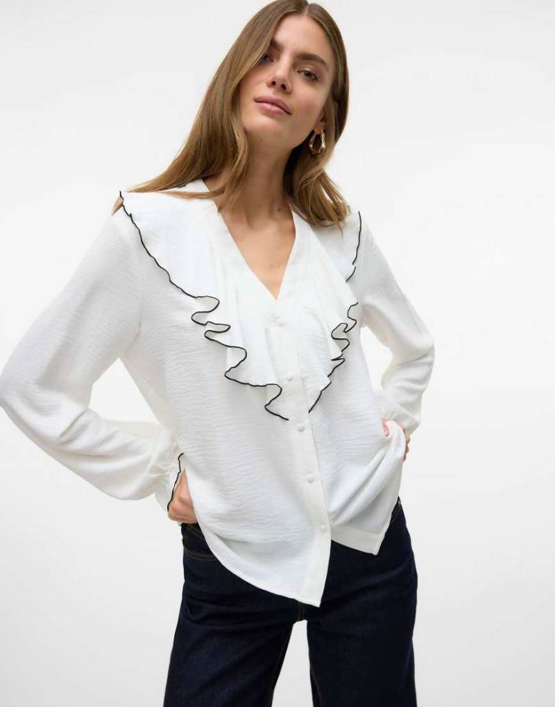 Vero Moda - Bluse in Weiß von Vero Moda