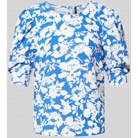 Vero Moda Bluse mit floralem Muster Modell 'FREJ' in Hellblau, Größe M von Vero Moda