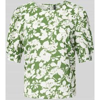 Vero Moda Bluse mit floralem Muster Modell 'FREJ' in Oliv, Größe XS von Vero Moda