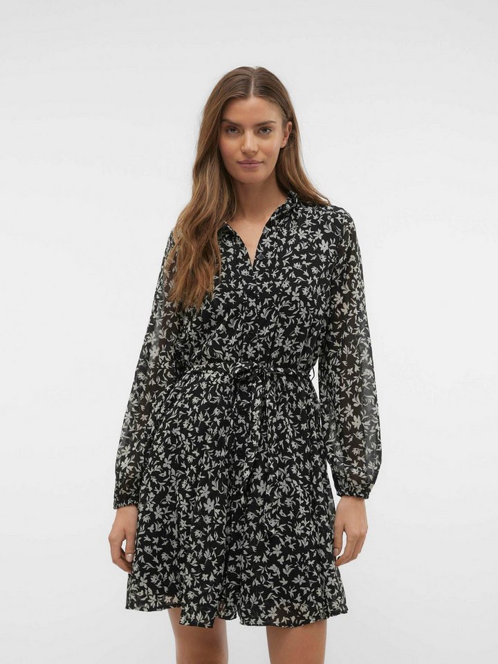 Vero Moda Blusenkleid (1-tlg) Drapiert/gerafft von Vero Moda