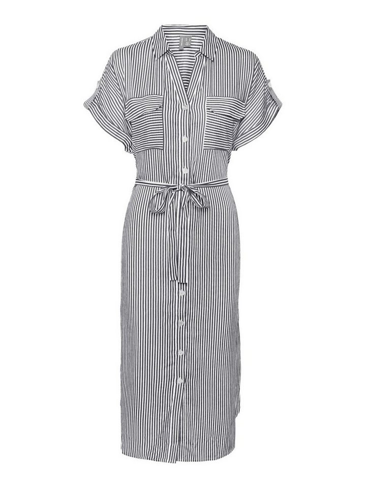 Vero Moda Blusenkleid Bumpy (1-tlg) Drapiert/gerafft von Vero Moda