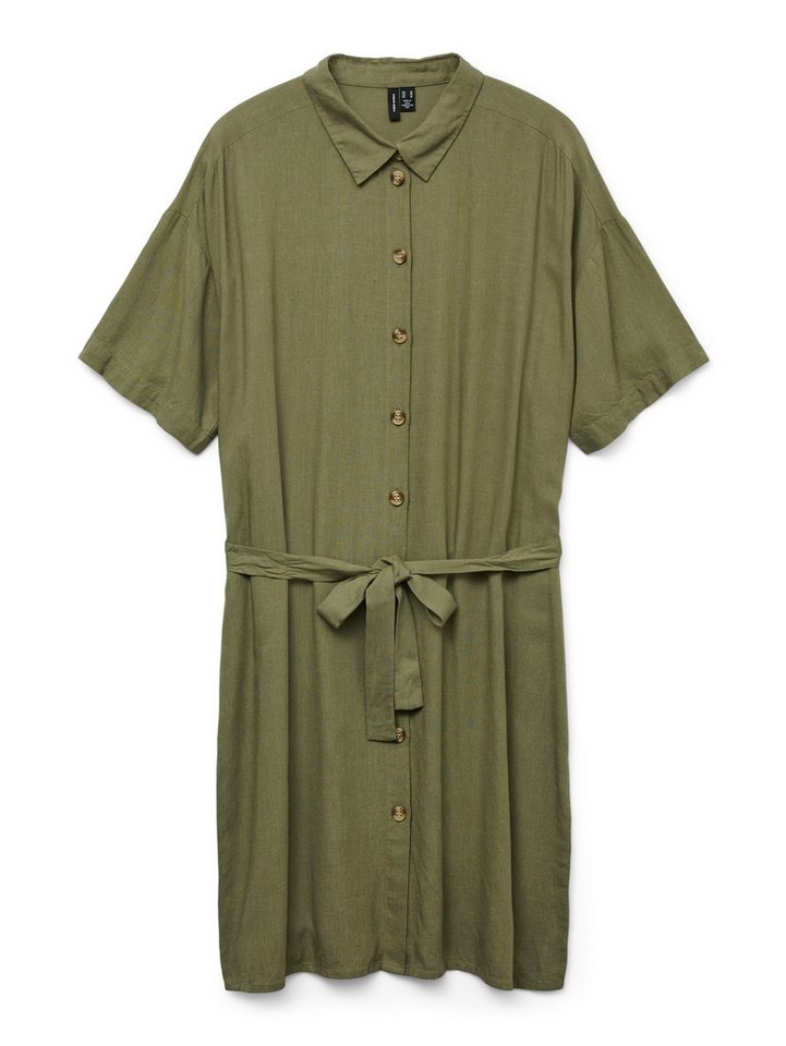 Vero Moda Blusenkleid VMTHEA SS SHORT SHIRT DRESS WVN NOOS von Vero Moda