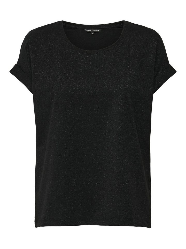 JDY Blusenshirt ONLMOSTER GLITTER S/S TOP NOOS JRS von JDY