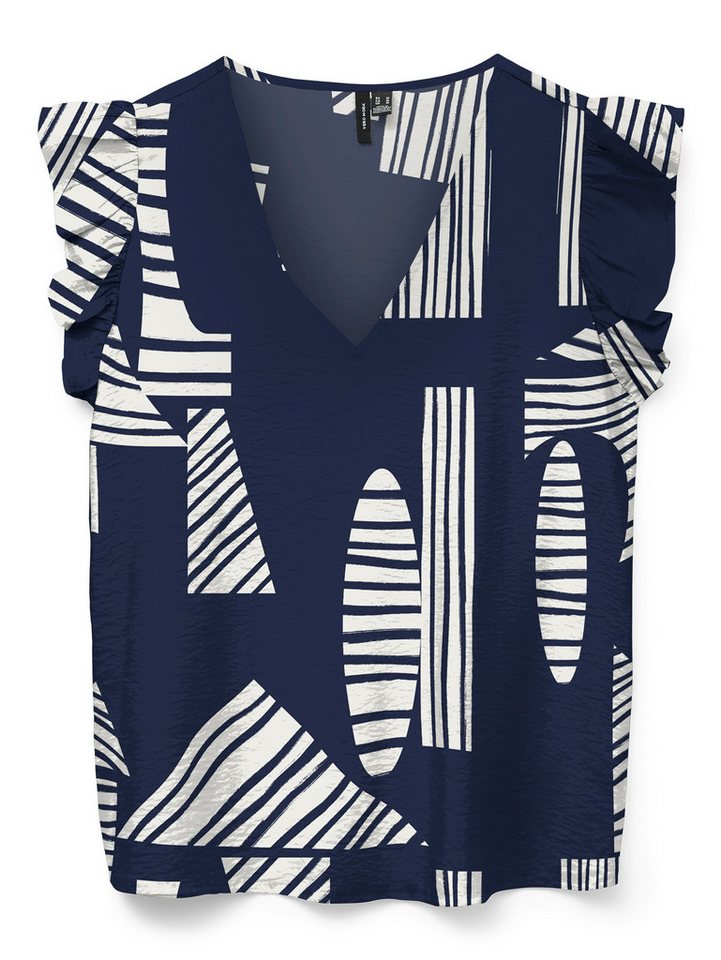 Vero Moda Blusentop VMJOSIE SL V-NECK TOP WVN GA von Vero Moda