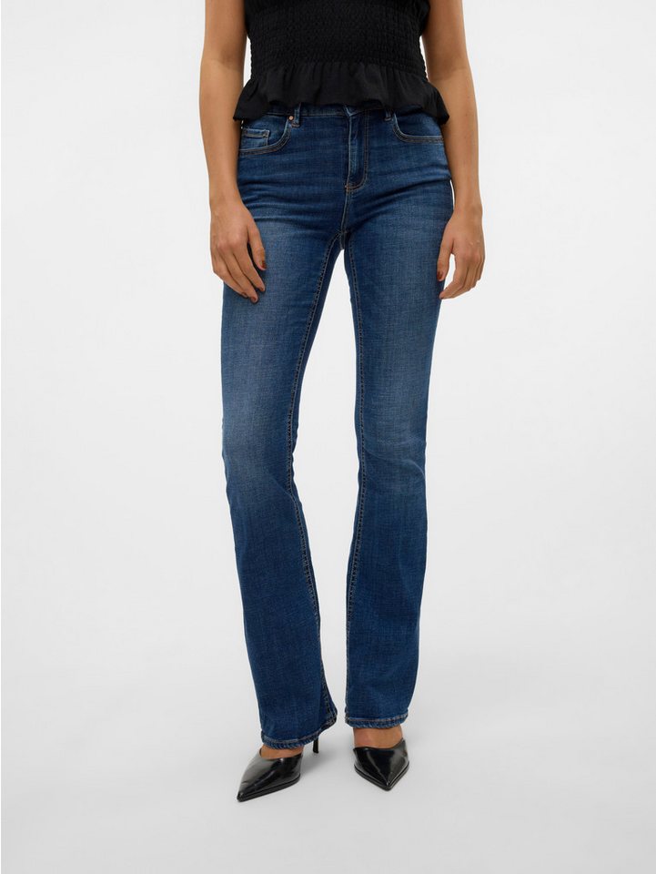 Vero Moda Bootcut-Jeans VMFLASH MR FLARED JEANS LI3110 GA NOOS von Vero Moda