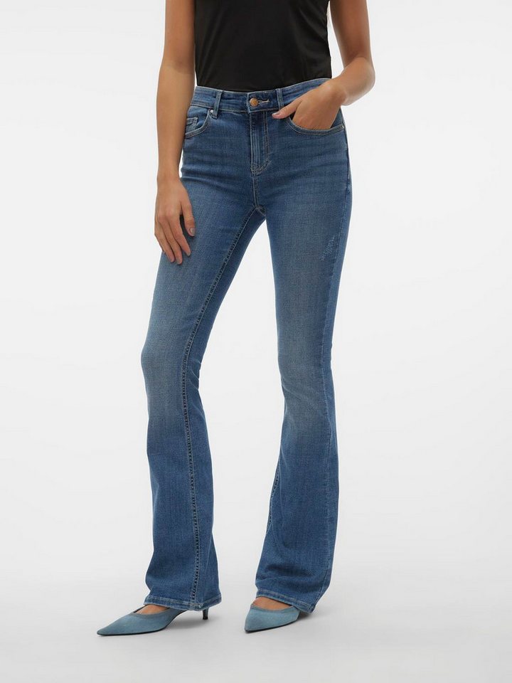 Vero Moda Bootcut-Jeans VMFLASH MR FLARED JEANS LI347 GA NOOS Vero Moda Bootcut-Jeans VMFLASH MR FLARED JEANS LI347 GA NOOS von Vero Moda