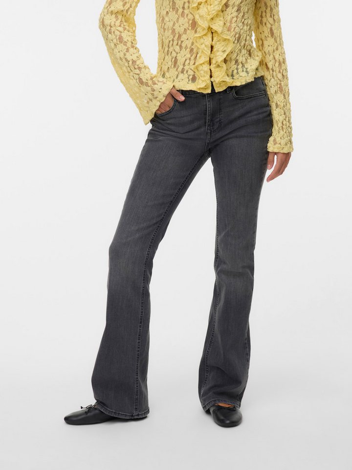 Vero Moda Bootcut-Jeans VMFLASH MR FLARED POCKET JNS RA225 NOOS von Vero Moda