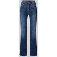 Vero Moda Bootcut Jeans aus Baumwoll-Mix Modell 'FLASH' in Marine, Größe S/32 von Vero Moda