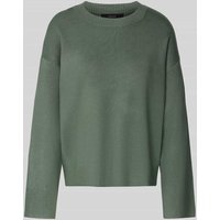 Vero Moda Boxy Fit Strickpullover aus Viskose-Mix Modell 'SILJE' in Schilf, Größe S von Vero Moda