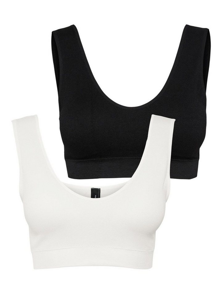 Vero Moda Bustier (Set, 2-tlg) VMAGNES TOP 2-PACK NOOS von Vero Moda