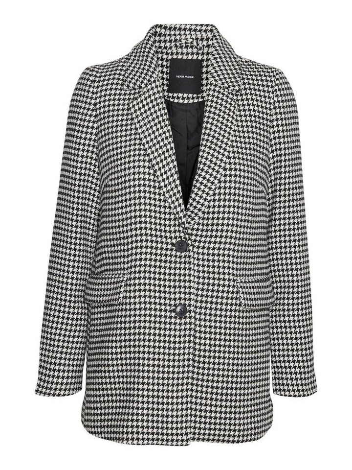 Vero Moda Cargoblazer VMHARPER LS LOOSE HOUNDSTOOTH BLAZE von Vero Moda
