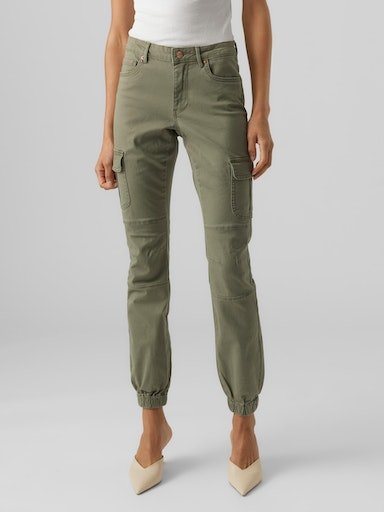 Vero Moda Cargohose VMIVY MR ANKLE CARGO PANTS NOOS Vero Moda Cargohose VMIVY MR ANKLE CARGO PANTS NOOS von Vero Moda