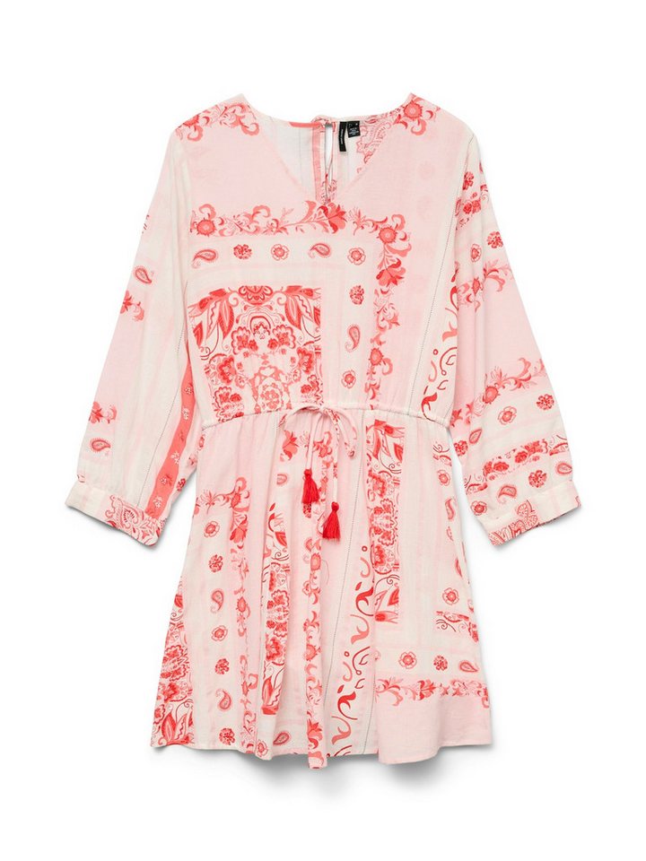 Vero Moda Cocktailkleid VMMILAN OMIA 3/4 SHORT DRESS WVN GA Pink-A-Boo/Omia von Vero Moda