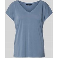 Vero Moda Comfort Fit T-Shirt mit Modal-Anteil Modell 'FILLI' in Bleu, Größe S Vero Moda Comfort Fit T-Shirt mit Modal-Anteil Modell 'FILLI' in Bleu, Größe S von Vero Moda