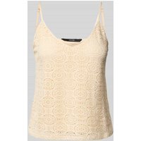 Vero Moda Comfort Fit Trägertop mit Spitze Modell 'MAYA' in Offwhite, Größe XS Vero Moda Comfort Fit Trägertop mit Spitze Modell 'MAYA' in Offwhite, Größe XS von Vero Moda