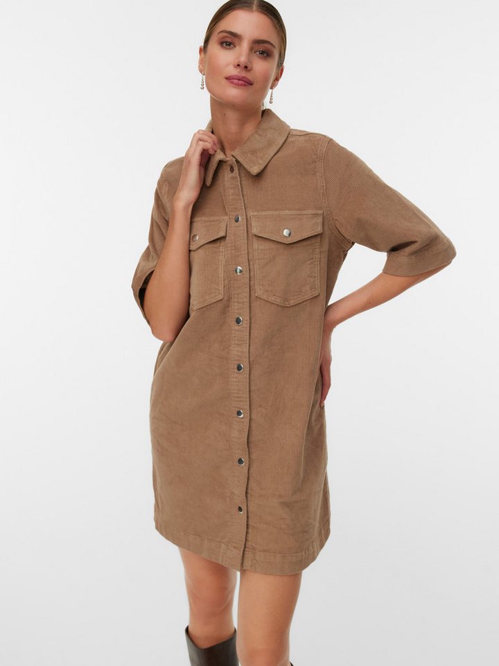 Vero Moda Cordkleid VMFENJA 2/4 SHORT CORDUROY DRESS NOOS von Vero Moda