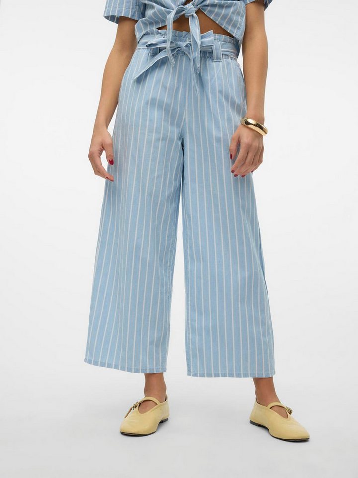 Vero Moda Culotte VMXENIA HR LOOSE CHAMBRAY CULOTTE PANTS von Vero Moda