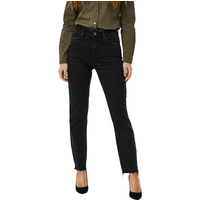 Vero Moda Damen Jeans VMBRENDA GU131 - Straight Fit - Schwarz - Black Denim von Vero Moda