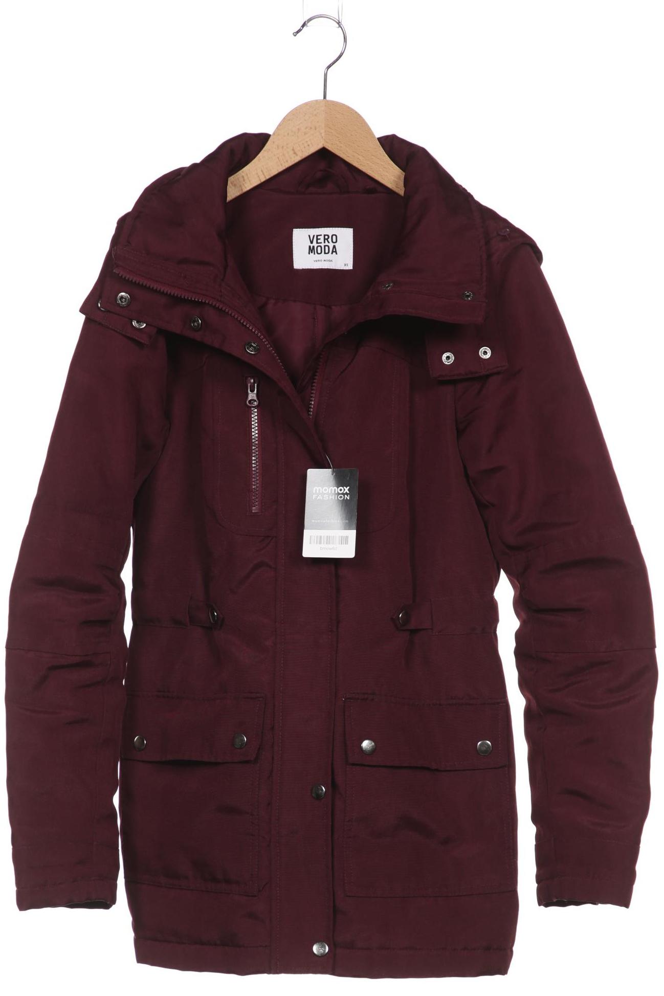 Vero Moda Damen Mantel, bordeaux von Vero Moda