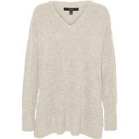 Vero Moda Damen Strickpullover VMFILUCA V-NECK - Relaxed Fit von Vero Moda