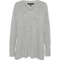 Vero Moda Damen Strickpullover VMFILUCA V-NECK - Relaxed Fit von Vero Moda
