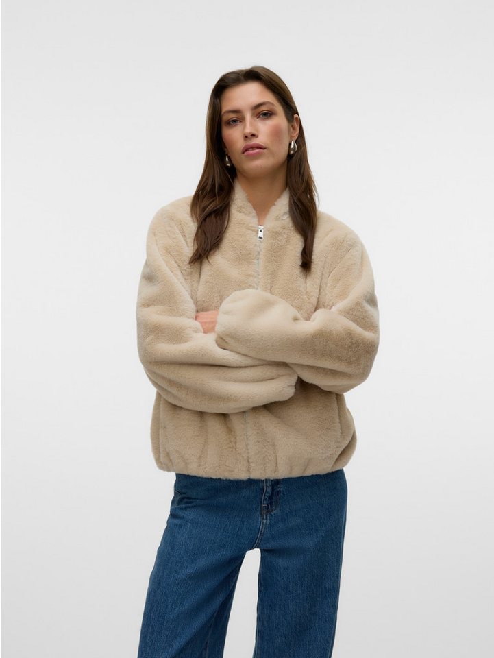 Vero Moda Fellimitatjacke VMSONJALIGA SHORT JACKET GA BOO von Vero Moda