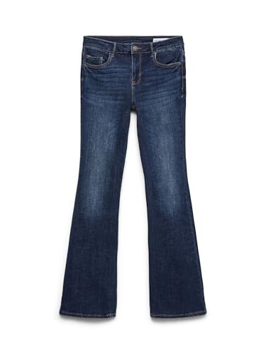 Vero Moda Female Ausgestellt VMFLASH Mid Rise Ausgestellt Jeans von Vero Moda