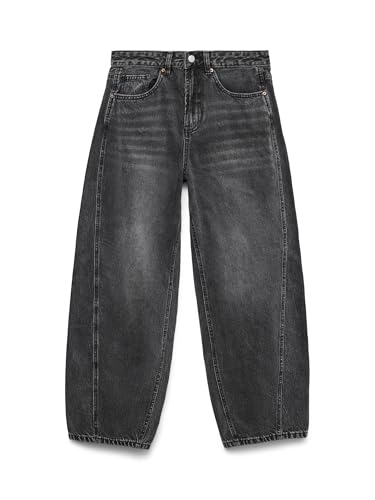 Vero Moda Female Straight-Fit VMZELDA Hohe Taille Barrel Fit Jeans von Vero Moda