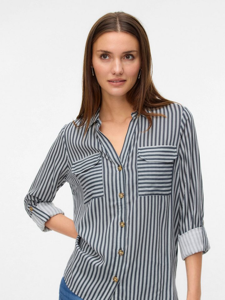 Vero Moda Hemdbluse VMBUMPY L/S SHIRT NEW WVN GA NOOS Viskose, regular fit von Vero Moda