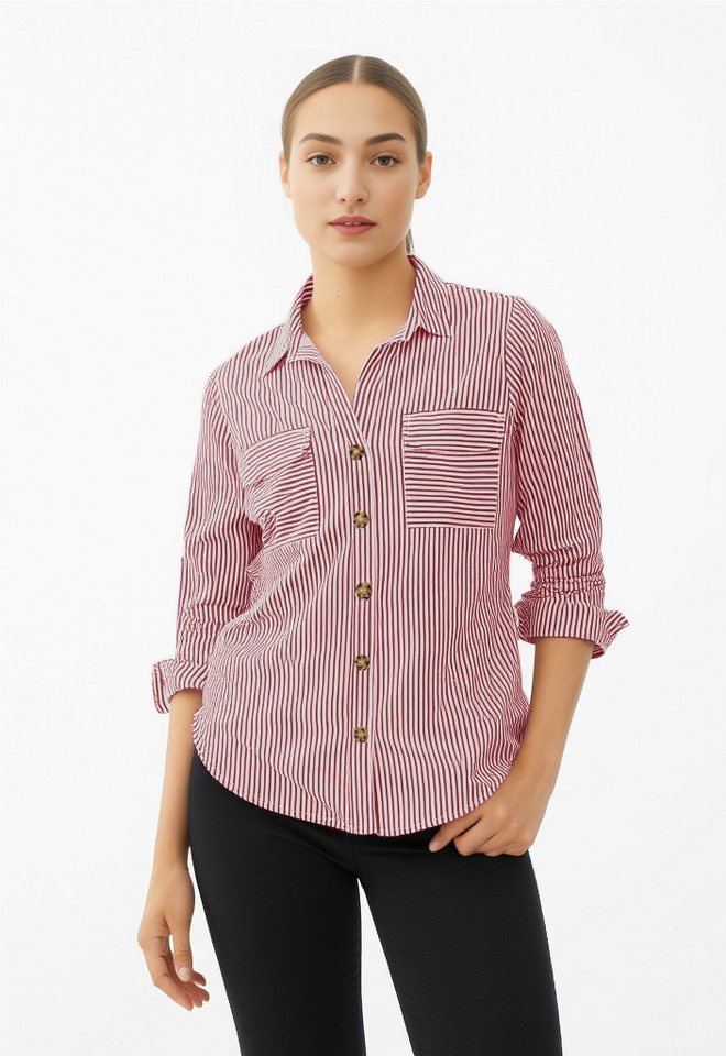 Vero Moda Hemdbluse VMBUMPY L/S SHIRT NEW WVN GA NOOS von Vero Moda