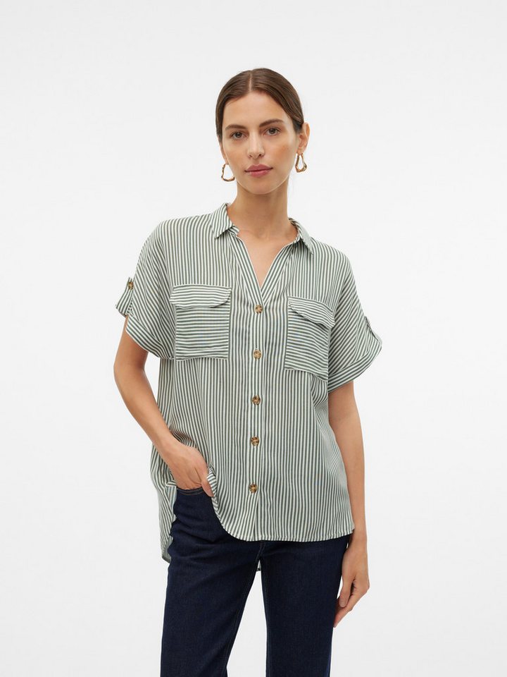 Vero Moda Hemdbluse VMBUMPY S/S SHIRT WVN GA NOOS von Vero Moda