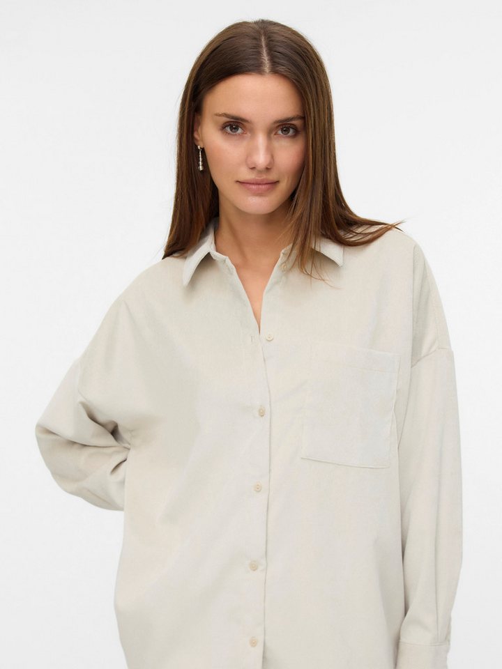 Vero Moda Hemdbluse VMSANNE COURDEROY LS SHIRT WVN GA NOOS von Vero Moda