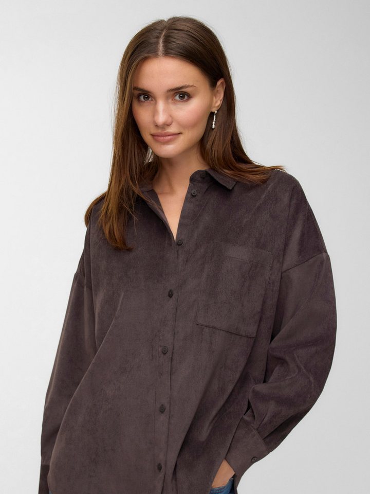 Vero Moda Hemdbluse VMSANNE COURDEROY LS SHIRT WVN GA NOOS von Vero Moda