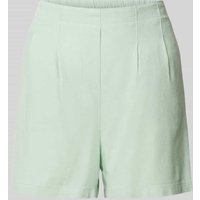 Vero Moda High Waist Shorts in unifarbenem Design in Mint, Größe XS von Vero Moda