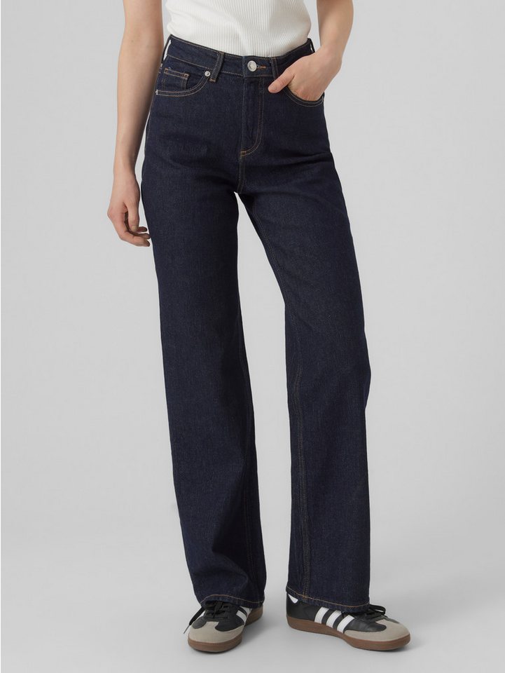 Vero Moda High-waist-Jeans VMTESSA HR WIDE JEANS RA369 GA NOOS von Vero Moda