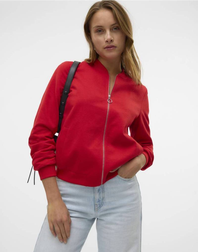 Vero Moda - Jacke in Goji-Beere-Rot von Vero Moda