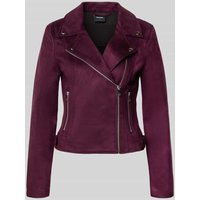 Vero Moda Jacke in Veloursleder-Optik Modell 'JOSE' in Bordeaux, Größe M Vero Moda Jacke in Veloursleder-Optik Modell 'JOSE' in Bordeaux, Größe M von Vero Moda