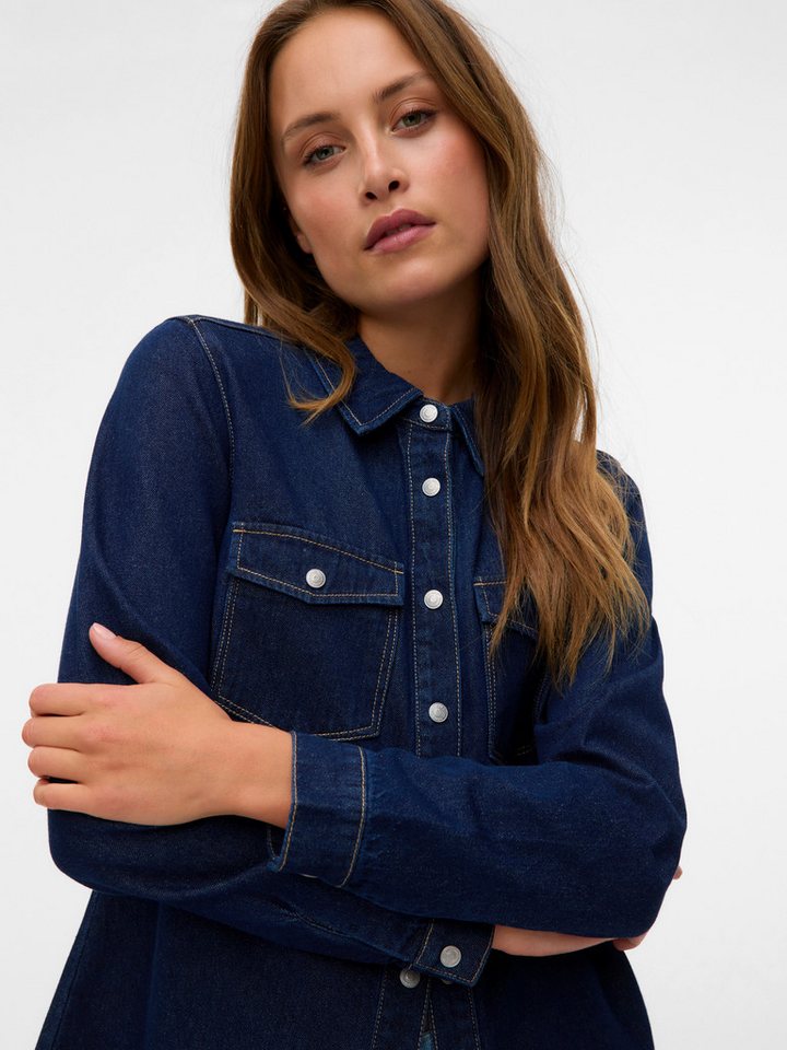 Vero Moda Jeansbluse VMJENNIE LS DENIM SHIRT MIX NOOS von Vero Moda