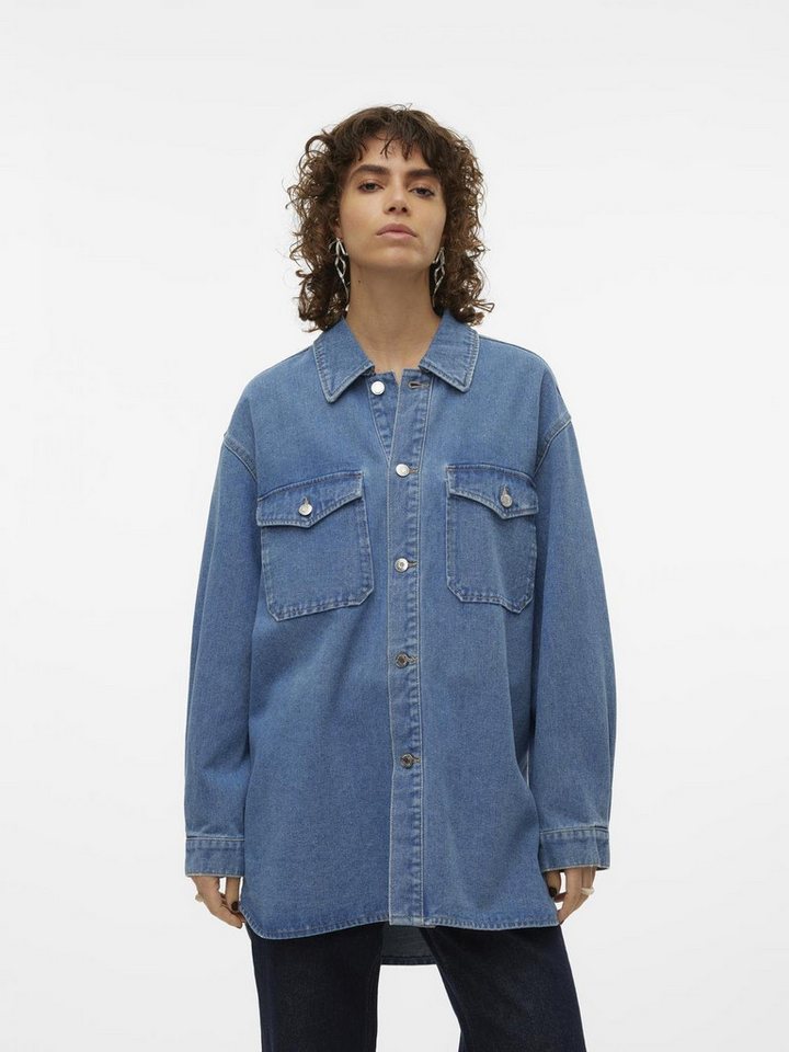 Vero Moda Jeansbluse VMNAYA OVERSIZED DENIM SHIRT MIX NOOS Vero Moda Jeansbluse VMNAYA OVERSIZED DENIM SHIRT MIX NOOS von Vero Moda