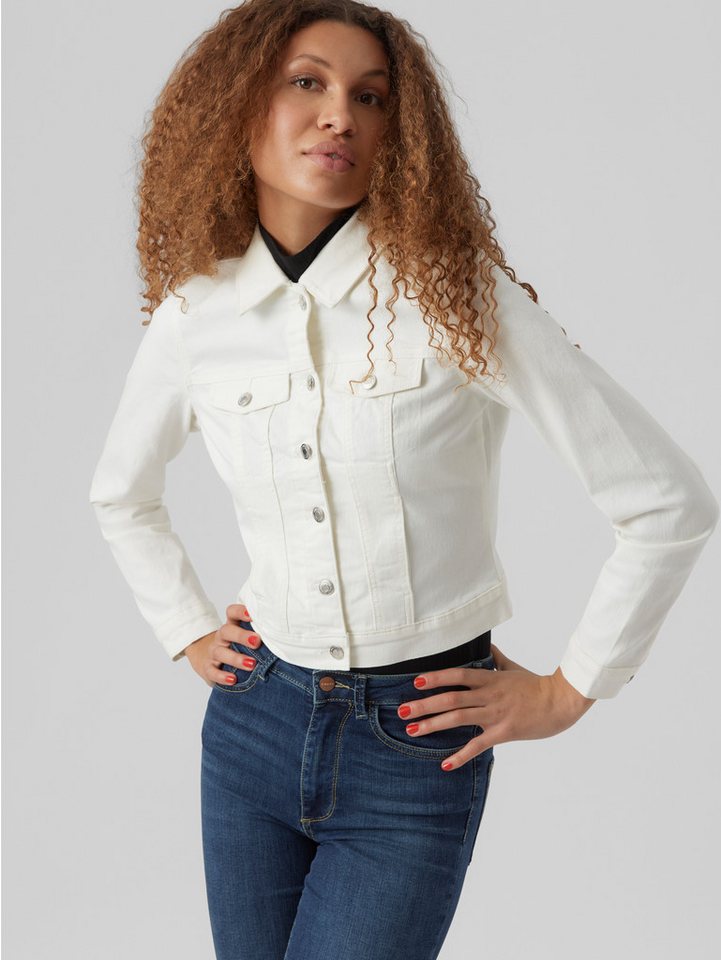 Vero Moda Jeansjacke VMLUNA LS SLIM DNM JACKET MIX GA NOOS von Vero Moda