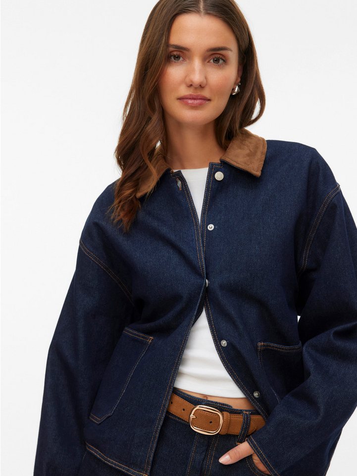 Vero Moda Jeansjacke VMNOVIE LS DENIM BARN JACKET SI346 von Vero Moda