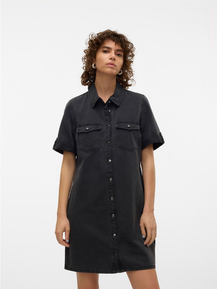 Vero Moda Jeanskleid VMJENNIE SS SHORT DENIM DRESS NOOS von Vero Moda
