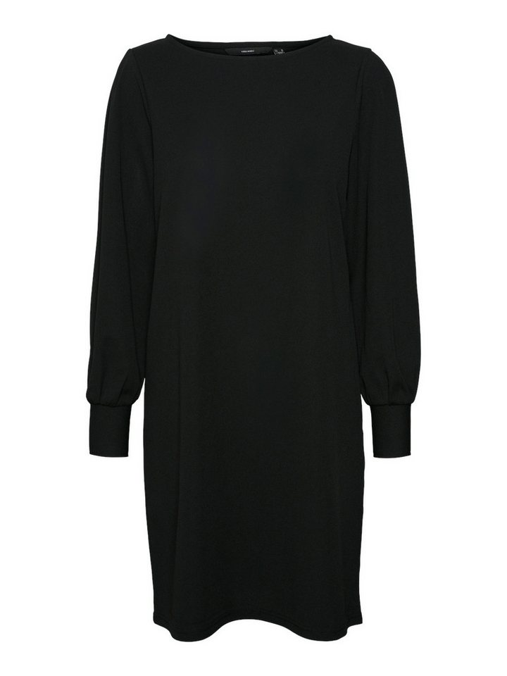 Vero Moda Jerseykleid VMALLISON LS BOATNECK SHORT DRESS JRSGA von Vero Moda
