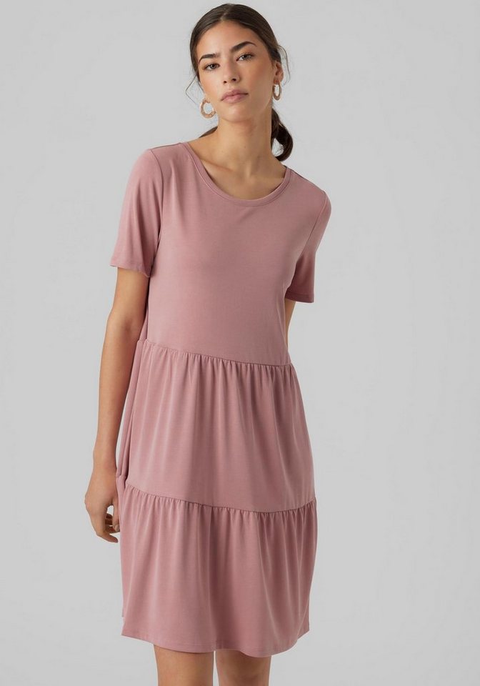 Vero Moda Jerseykleid VMFILLI CALIA SS SHORT DRESS von Vero Moda