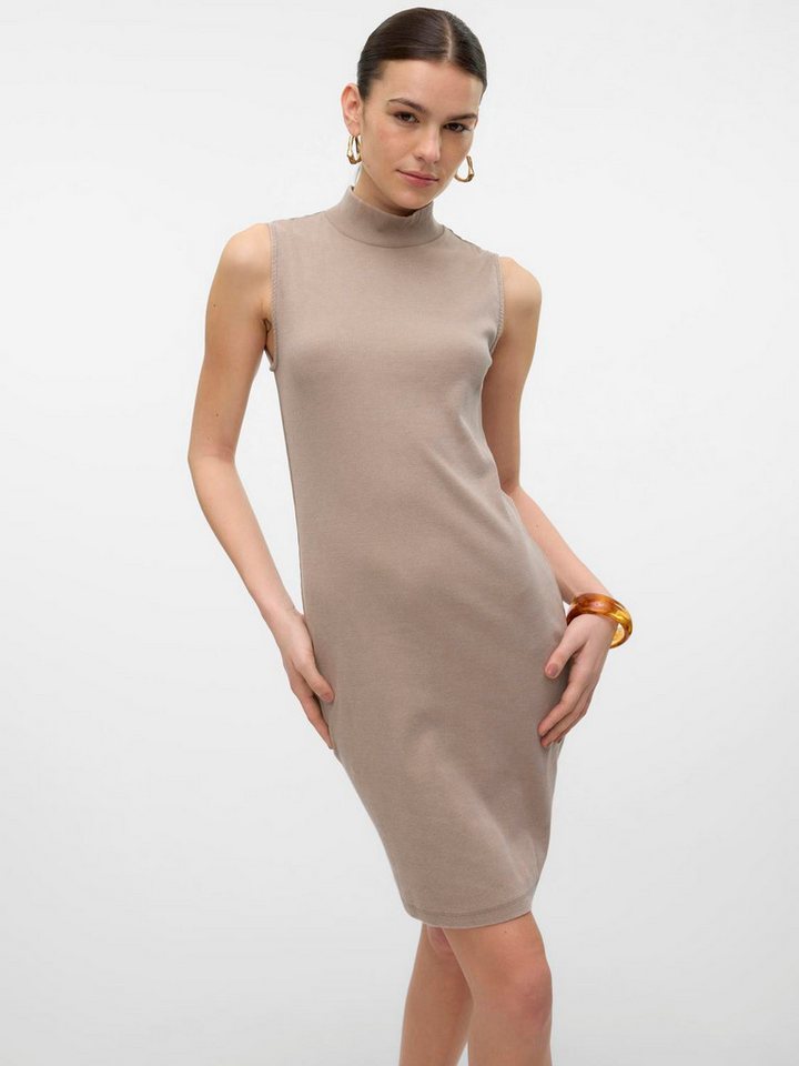 Vero Moda Jerseykleid VMJANE SL WASHED HIGHNECK DRESS JRS NOOS von Vero Moda