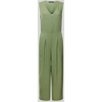 Vero Moda Jumpsuit mit kurzer Knopfleiste Modell 'MYMILO' in Oliv, Größe L von Vero Moda